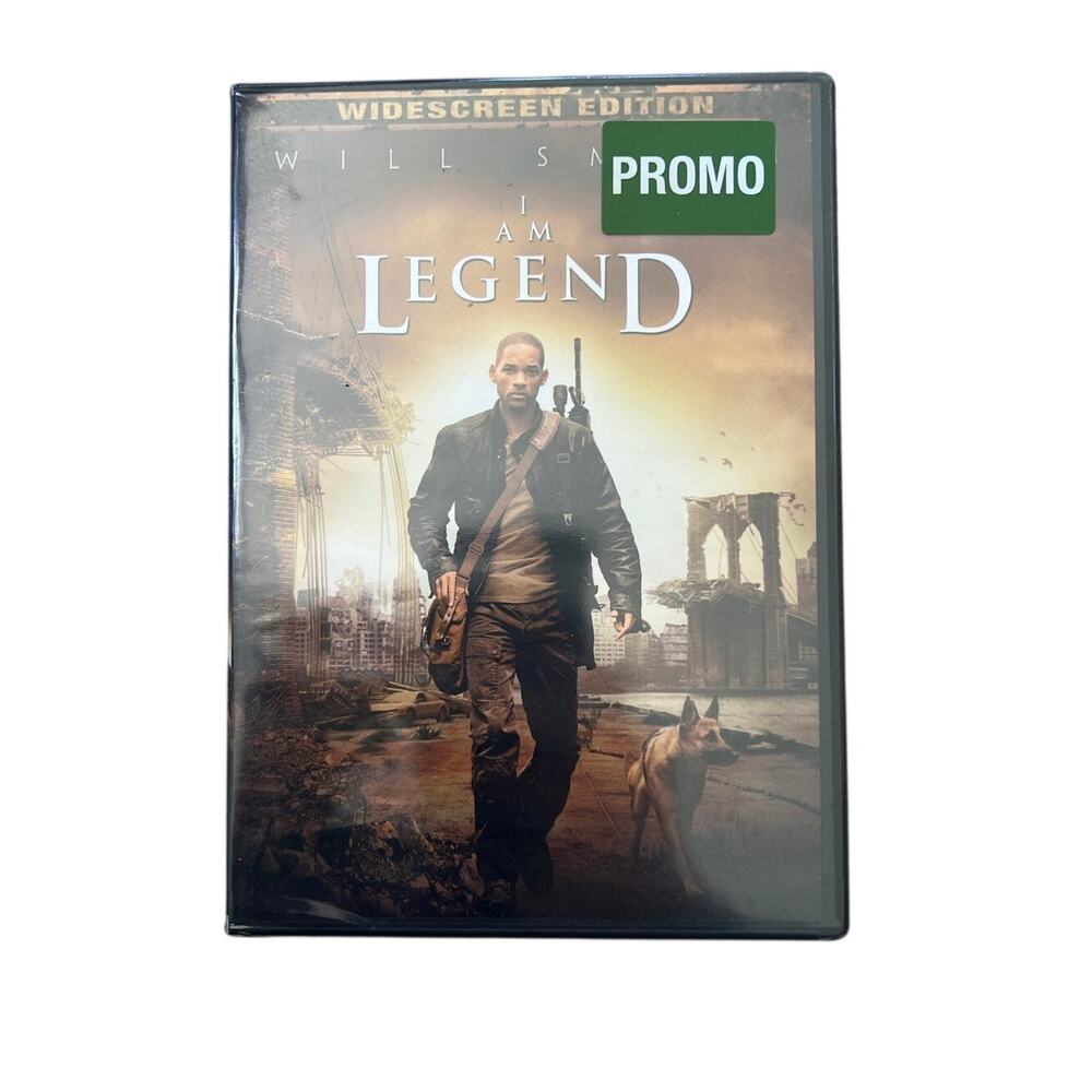 I Am Legend DVD Widescreen Edition Will Smith Post-Apocalyptic Sci-Fi Movie